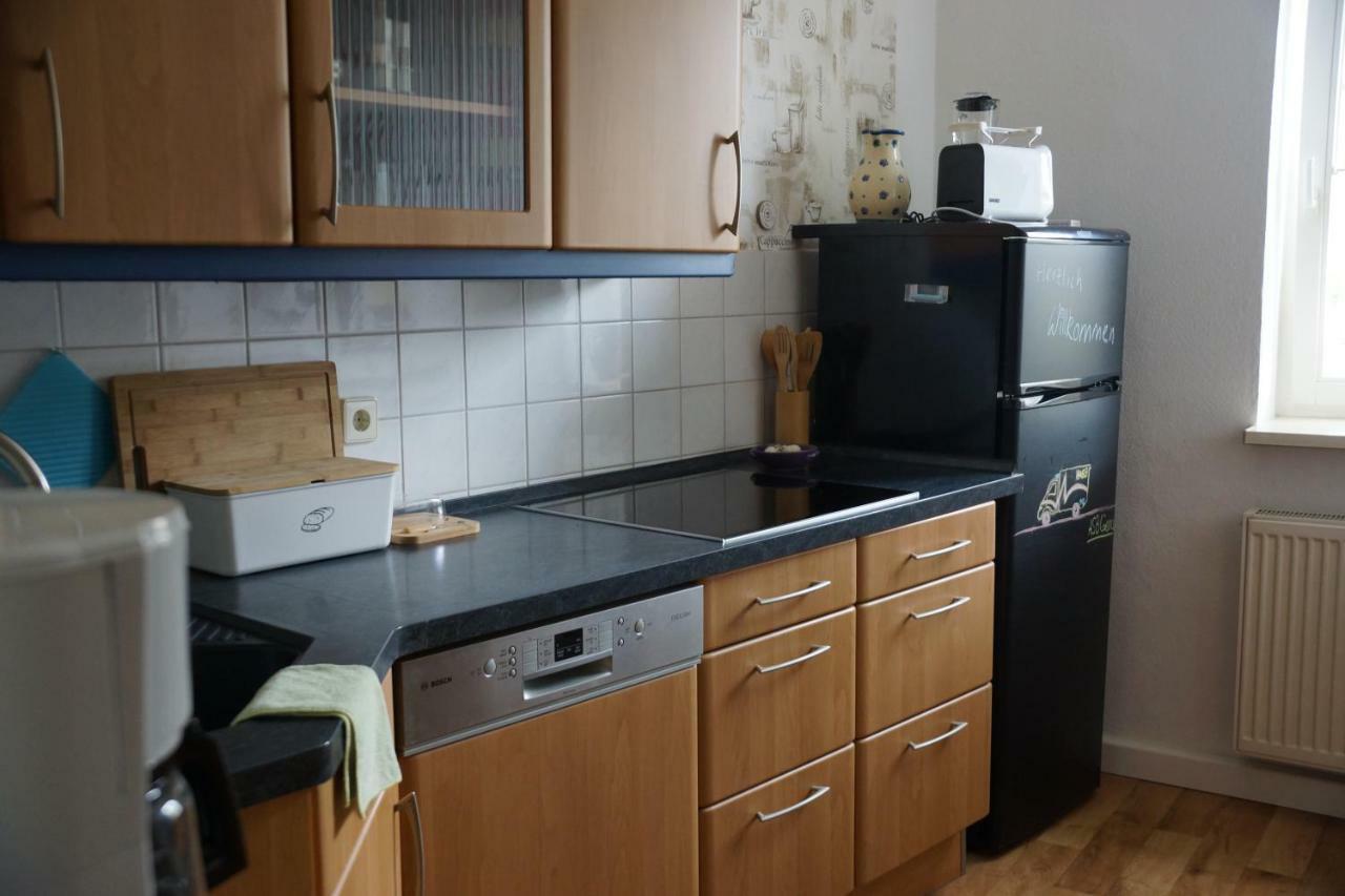 Ferienwohnung Regina Mühlhausen Exterior foto
